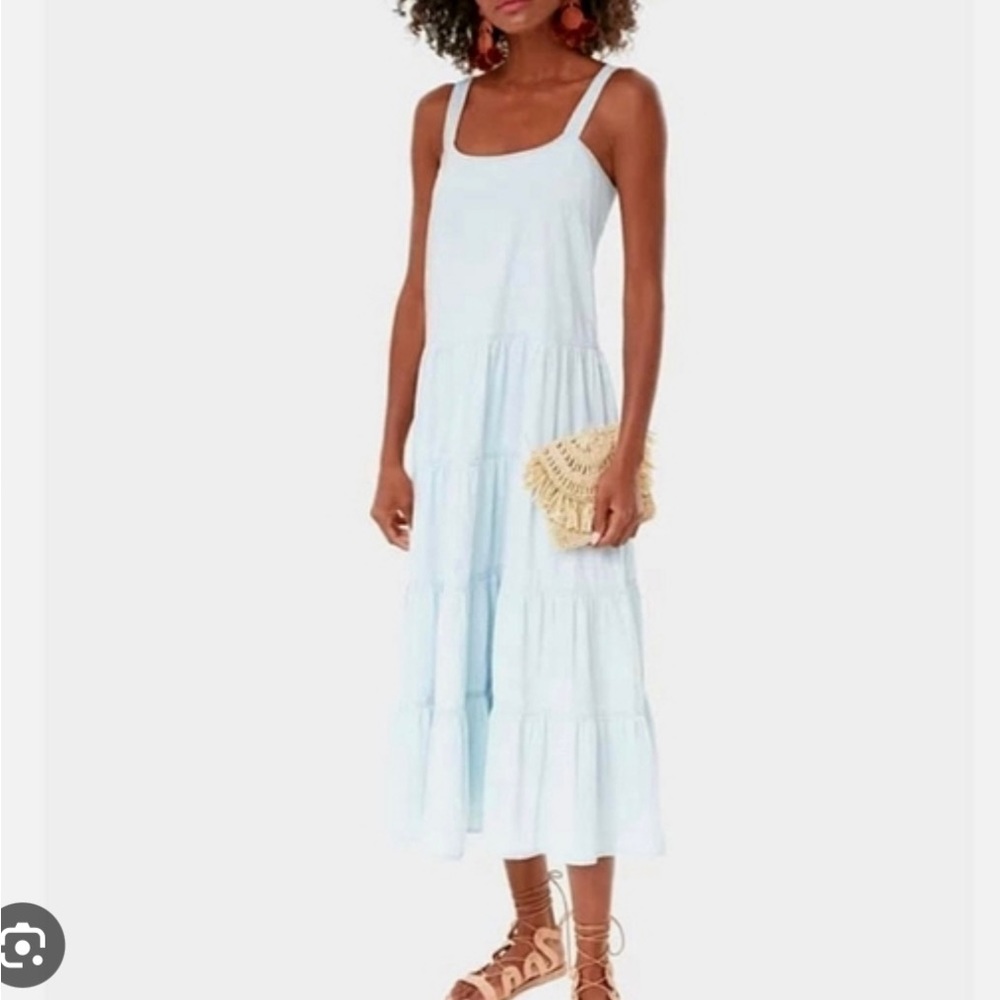 Pomander place tuckernuck Lola chambray dress